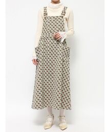 merry jenny | ジャカードギャザージャンスカ(ジャンパースカート)