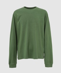 ECOCYCLE（エコサイクル）の「ELEVATED LS_GREEN（Tシャツ/カットソー）」