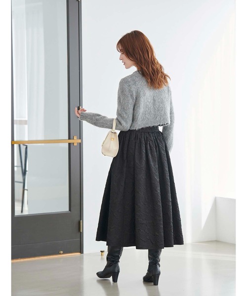 ジャガードボリュームタックスカート（スカート）｜fifth（フィフス