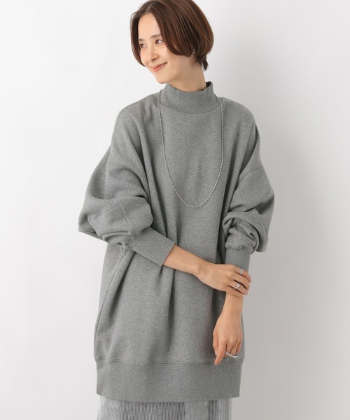 LEPSIM(レプシィム)の「裏起毛ハイネックチュニック 970461(チュニック・レディース・ブラック/グレー/ブルー/オフホワイト・FREE)」の3枚目の写真