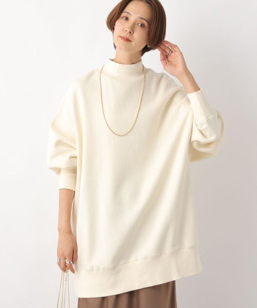 LEPSIM(レプシィム)の「裏起毛ハイネックチュニック 970461(チュニック・レディース・ブラック/グレー/ブルー/オフホワイト・FREE)」の1枚目の写真