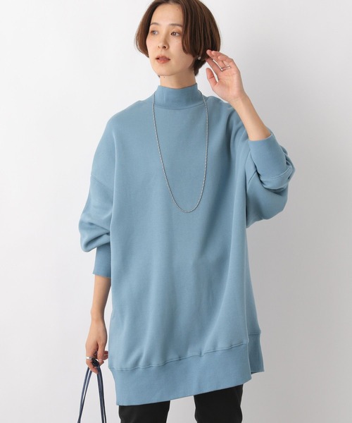 LEPSIM(レプシィム)の「裏起毛ハイネックチュニック 970461(チュニック・レディース・ブラック/グレー/ブルー/オフホワイト・FREE)」の11枚目の写真