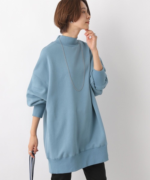 LEPSIM(レプシィム)の「裏起毛ハイネックチュニック 970461(チュニック・レディース・ブラック/グレー/ブルー/オフホワイト・FREE)」の12枚目の写真