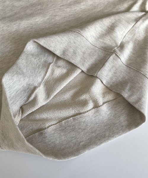 CANAL JEAN（キャナルジーン）の「El mar　HyPER裏毛トレーナー（スウェット・レディース・チャコールグレー/オートミール/オフホワイト/ネイビー・ONE SIZE）」の17枚目の写真