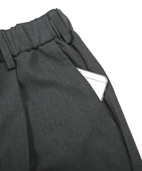 LUXSTYLE（ラグスタイル）の「ワイドテーパードパンツ（その他パンツ・メンズ・ブラック/カーキ/ネイビー・M/XL/L）」の17枚目の写真