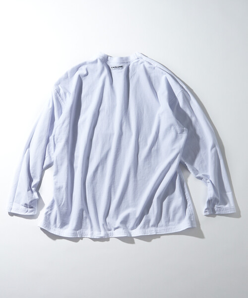 CAHLUMN(カウラム)の「CAHLUMN/カウラム 2-Pack Reversible Long Sleeve Tee “REGULAR FIT”/2パック リバーシブル ロングスリーブ Tシャツ レギュラーフィ(Tシャツ/カットソー・メンズ・ネイビー/ライトグレー/ホワイト/ブラック・XX-LARGE/X-LARGE/LARGE/MEDIUM/SMALL)」の19枚目の写真