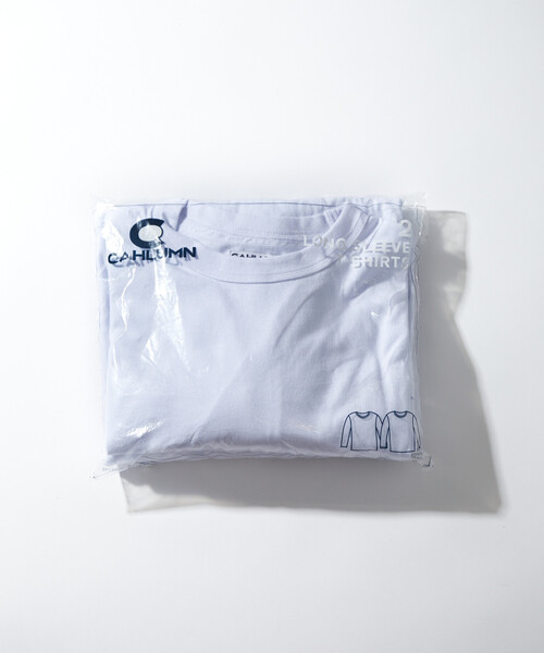 CAHLUMN(カウラム)の「CAHLUMN/カウラム 2-Pack Reversible Long Sleeve Tee “REGULAR FIT”/2パック リバーシブル ロングスリーブ Tシャツ レギュラーフィ(Tシャツ/カットソー・メンズ・ネイビー/ライトグレー/ホワイト/ブラック・XX-LARGE/X-LARGE/LARGE/MEDIUM/SMALL)」の17枚目の写真