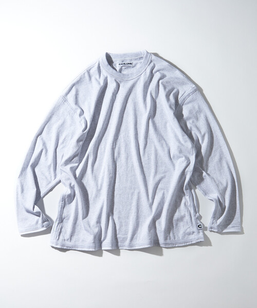 CAHLUMN(カウラム)の「CAHLUMN/カウラム 2-Pack Reversible Long Sleeve Tee “REGULAR FIT”/2パック リバーシブル ロングスリーブ Tシャツ レギュラーフィ(Tシャツ/カットソー・メンズ・ネイビー/ライトグレー/ホワイト/ブラック・XX-LARGE/X-LARGE/LARGE/MEDIUM/SMALL)」の16枚目の写真