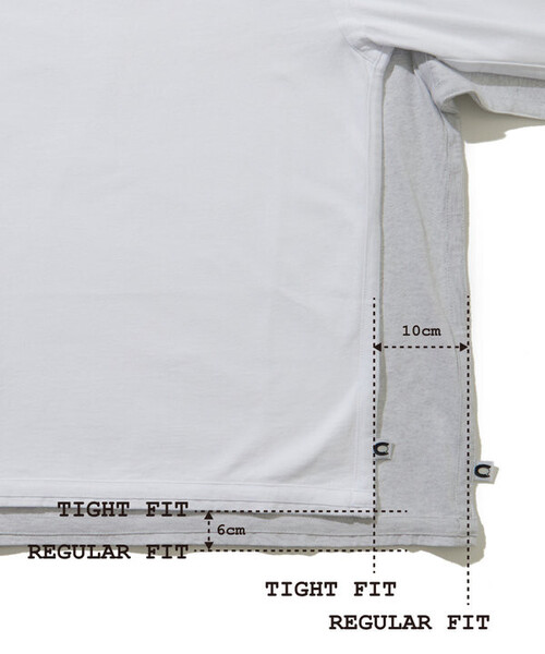 CAHLUMN(カウラム)の「CAHLUMN/カウラム 2-Pack Reversible Long Sleeve Tee “REGULAR FIT”/2パック リバーシブル ロングスリーブ Tシャツ レギュラーフィ(Tシャツ/カットソー・メンズ・ネイビー/ライトグレー/ホワイト/ブラック・XX-LARGE/X-LARGE/LARGE/MEDIUM/SMALL)」の6枚目の写真