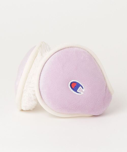 Champion(チャンピオン)の「champion / kids ベロアイヤーマフ / 429-0013(イヤーマフ・キッズ・ブラック/パープル/ネイビー/ミント・FREE)」の4枚目の写真
