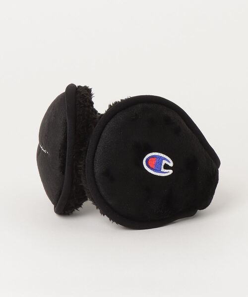 Champion(チャンピオン)の「champion / kids ベロアイヤーマフ / 429-0013(イヤーマフ・キッズ・ブラック/パープル/ネイビー/ミント・FREE)」の2枚目の写真