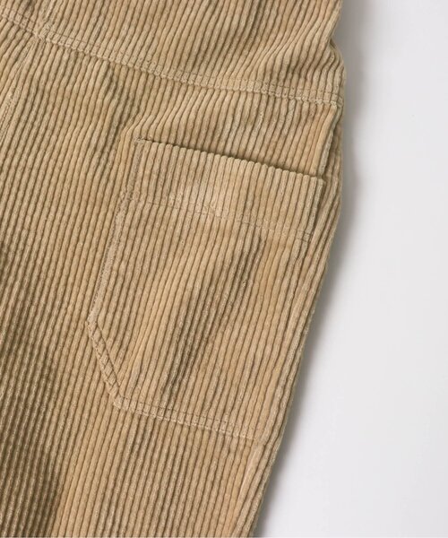 BREEZE（ブリーズ）の「【リンクコーデ】コーデュロイサロペット（サロペット/オーバーオール・キッズ・ベージュ/ブルー・110/120/90/100）」の9枚目の写真