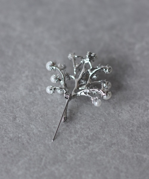 BLUEEAST（ブルーイースト）の「パールツリーブローチ（ブローチ/コサージュ・レディース・ブラック/シルバー/ゴールド・FREE）」の11枚目の写真