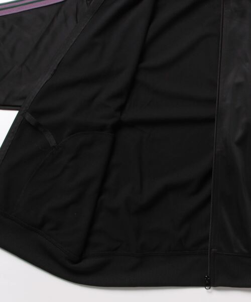 Burner(バーナー)の「【GROOVY STORE】袖ライントラックジャケット(ジャージ・メンズ・ブラック/チャコールグレー/パープル/グリーン・LL/M/L)」の6枚目の写真
