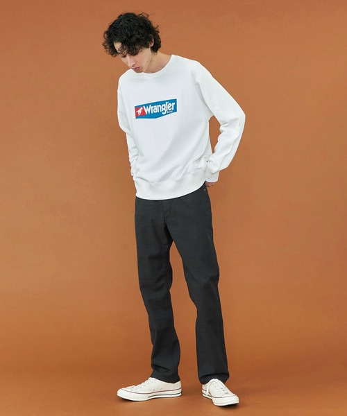 Lee(リー)の「Wrangler/ラングラー 裏起毛で暖かい! WRANGLER ラングラー あったかレギュラーストレートデニムパンツ カラーパンツ /グレンチェック【暖】(デニムパンツ・メンズ・チェック/グレー/ベージュ/オリーブ/ブラック/ブラウン/インディゴブルー/ブルー・MEDIUM/LARGE/SMALL/X-LARGE)」の15枚目の写真