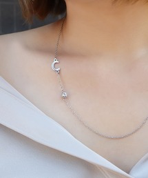 blackdia ocean（ブラックダイヤオーシャン）の「blackdia ocean イニシャルストーンネックレス（ネックレス・キッズ）」