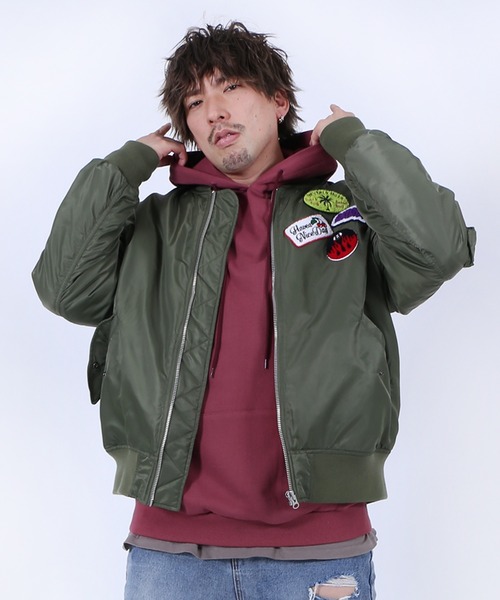 EXIEEE（イグジー）の「ワッペンボンバージャケット（ブルゾン）」 - WEAR