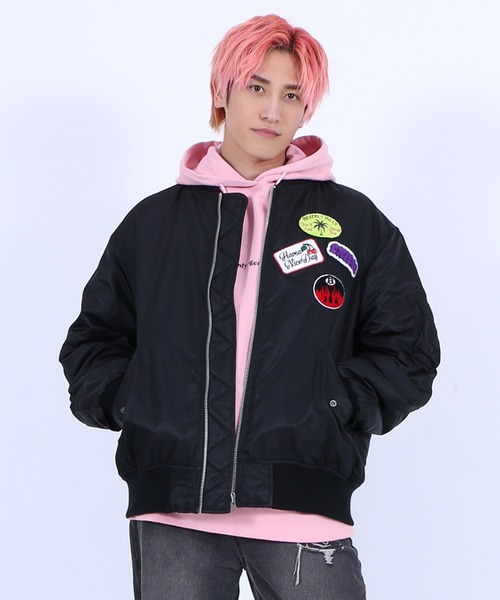 EXIEEE（イグジー）の「ワッペンボンバージャケット（ブルゾン）」 - WEAR