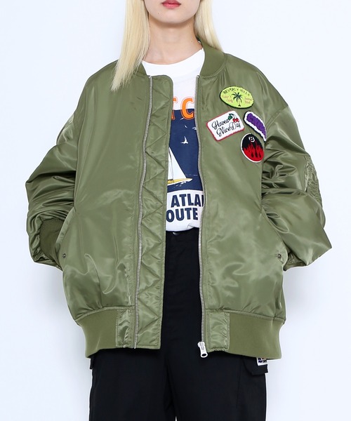 EXIEEE（イグジー）の「ワッペンボンバージャケット（ブルゾン）」 - WEAR