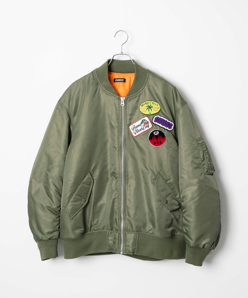 EXIEEE（イグジー）の「ワッペンボンバージャケット（ブルゾン）」 - WEAR
