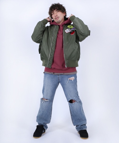 EXIEEE（イグジー）の「ワッペンボンバージャケット（ブルゾン）」 - WEAR