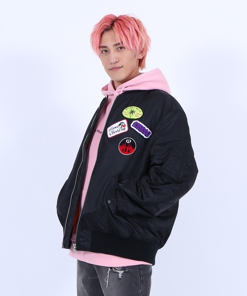 EXIEEE（イグジー）の「ワッペンボンバージャケット（ブルゾン）」 - WEAR