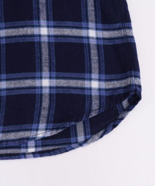 BEAUTY&YOUTH UNITED ARROWS(ビューティーアンドユースユナイテッドアローズ)の「BY∵ ソフトネルチェックシャツ◆(シャツ/ブラウス・レディース・オフホワイト/グレー/ネイビー・SMALL/MEDIUM)」の13枚目の写真