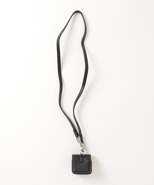 X-girl（エックスガール）の「OVAL LOGO FAUX LEATHER Airpods CASE（スマホグッズ・レディース・オレンジ/ブラック・ONE SIZE）」の14枚目の写真