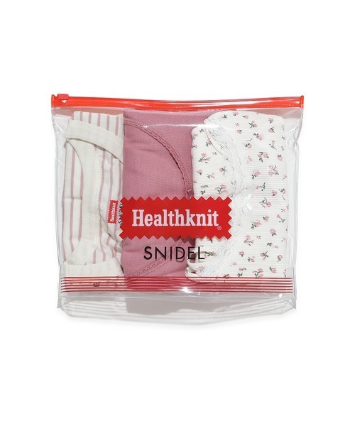 【SNIDEL/Healthknit®】コラボパックTシャツ SNIDEL（スナイデル）の「【SNIDEL/Healthknit】コラボパックT