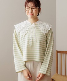 flower | レインボーボーダートップ2(Tシャツ/カットソー)