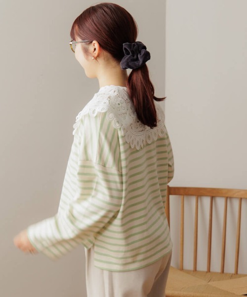 セール】レインボーボーダートップ2（Tシャツ/カットソー