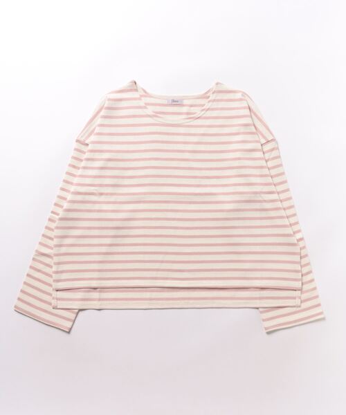 flower(フラワー)の「レインボーボーダートップ2(Tシャツ/カットソー・レディース・イエロー/レッド/グリーン/ピンク・FREE)」の22枚目の写真