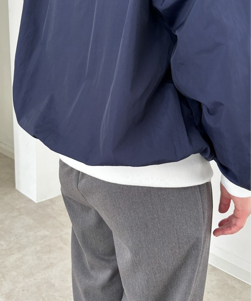 EPIMI E'PIMMY（エピミエピミー）の「ナイロントラックジャケット（その他アウター・レディース・オフホワイト/ネイビー・MEDIUM）」の8枚目の写真