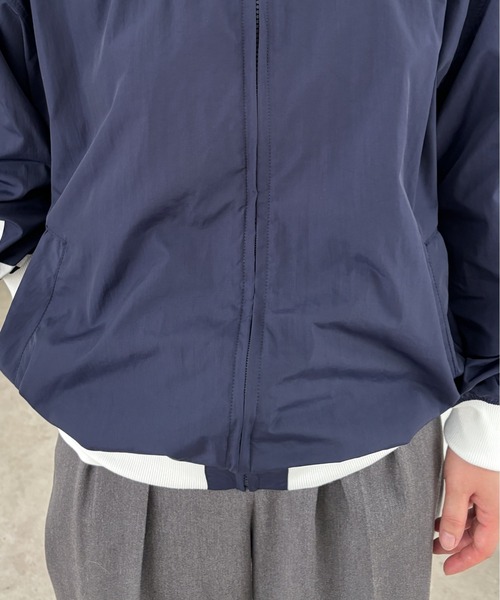 EPIMI E'PIMMY（エピミエピミー）の「ナイロントラックジャケット（その他アウター・レディース・オフホワイト/ネイビー・MEDIUM）」の6枚目の写真