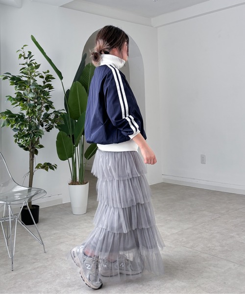 EPIMI E'PIMMY（エピミエピミー）の「ナイロントラックジャケット（その他アウター・レディース・オフホワイト/ネイビー・MEDIUM）」の21枚目の写真