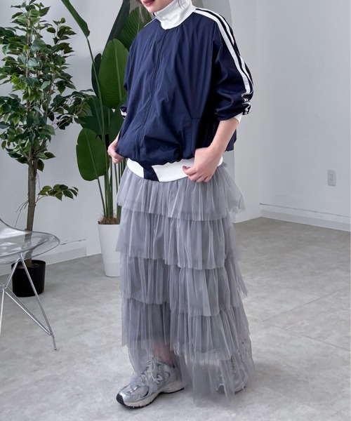 EPIMI E'PIMMY（エピミエピミー）の「ナイロントラックジャケット（その他アウター・レディース・オフホワイト/ネイビー・MEDIUM）」の20枚目の写真