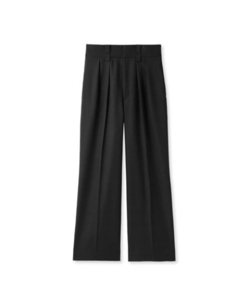 styling/(スタイリング)の「ダブルウエストパンツ(スラックス・レディース・ブラック/グレー/ホワイト・1/0)」の19枚目の写真