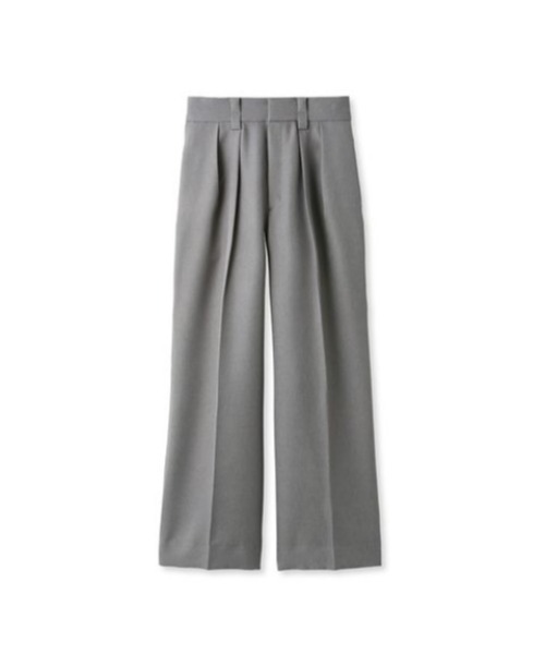 styling/(スタイリング)の「ダブルウエストパンツ(スラックス・レディース・ブラック/グレー/ホワイト・1/0)」の20枚目の写真