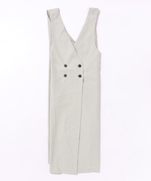 NICOLE white | ロングジレワンピース(ワンピース)