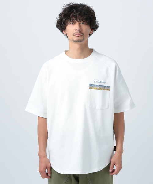 PENDLETON(ペンドルトン)の「【PENDLETON(ペンドルトン)】別注SOLOTEX半袖Tシャツ(Tシャツ/カットソー・メンズ・オフホワイト/グレー/ブルー/グリーン/ダークグレー/ベージュ/チャコール・MEDIUM/LARGE)」の22枚目の写真
