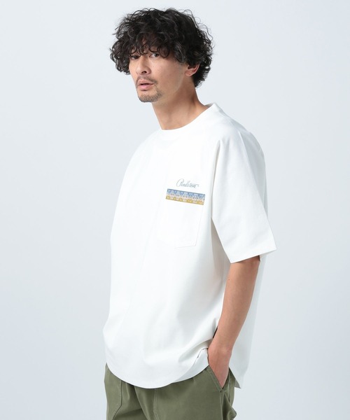 PENDLETON(ペンドルトン)の「【PENDLETON(ペンドルトン)】別注SOLOTEX半袖Tシャツ(Tシャツ/カットソー・メンズ・オフホワイト/グレー/ブルー/グリーン/ダークグレー/ベージュ/チャコール・MEDIUM/LARGE)」の8枚目の写真