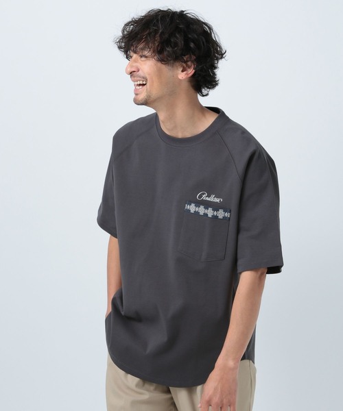 PENDLETON(ペンドルトン)の「【PENDLETON(ペンドルトン)】別注SOLOTEX半袖Tシャツ(Tシャツ/カットソー・メンズ・オフホワイト/グレー/ブルー/グリーン/ダークグレー/ベージュ/チャコール・MEDIUM/LARGE)」の12枚目の写真