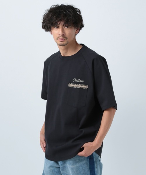 PENDLETON(ペンドルトン)の「【PENDLETON(ペンドルトン)】別注SOLOTEX半袖Tシャツ(Tシャツ/カットソー・メンズ・オフホワイト/グレー/ブルー/グリーン/ダークグレー/ベージュ/チャコール・MEDIUM/LARGE)」の14枚目の写真