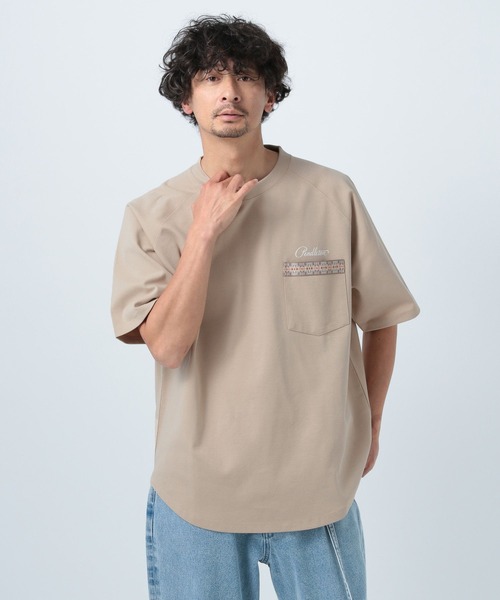PENDLETON(ペンドルトン)の「【PENDLETON(ペンドルトン)】別注SOLOTEX半袖Tシャツ(Tシャツ/カットソー・メンズ・オフホワイト/グレー/ブルー/グリーン/ダークグレー/ベージュ/チャコール・MEDIUM/LARGE)」の16枚目の写真