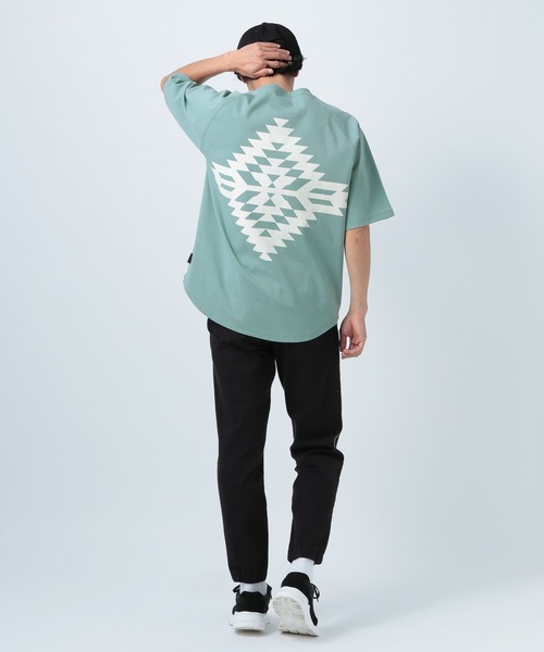 PENDLETON(ペンドルトン)の「【PENDLETON(ペンドルトン)】別注SOLOTEX半袖Tシャツ(Tシャツ/カットソー・メンズ・オフホワイト/グレー/ブルー/グリーン/ダークグレー/ベージュ/チャコール・MEDIUM/LARGE)」の19枚目の写真