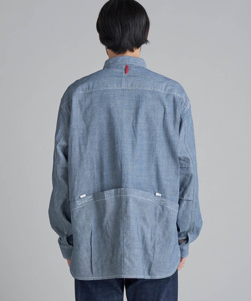 NANGA（ナンガ）の「HINOC CHAMBRAY FIELD SHIRT/ヒノック