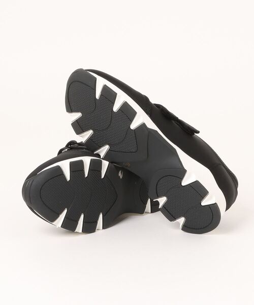 ダブルベルト厚底スニーカー ALL BLACK│Jeffrey Campbell
