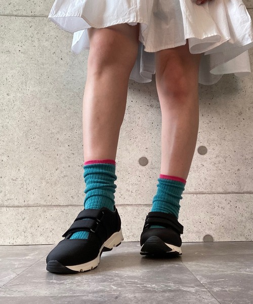 ダブルベルト厚底スニーカー ALL BLACK│Jeffrey Campbell