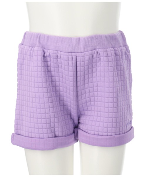 ANAP kids(アナップキッズ)の「ぽこぽこハーフジップ+ショートパンツセット(スウェット・キッズ・サックスブルー/ラベンダー・110cm/120cm/130cm)」の13枚目の写真