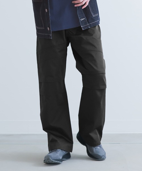 n'OrLABEL(ノアールレーベル)の「『立体デザインワークパンツ』(カーゴパンツ・メンズ・ブラック/カーキ・XL/L/M)」の2枚目の写真